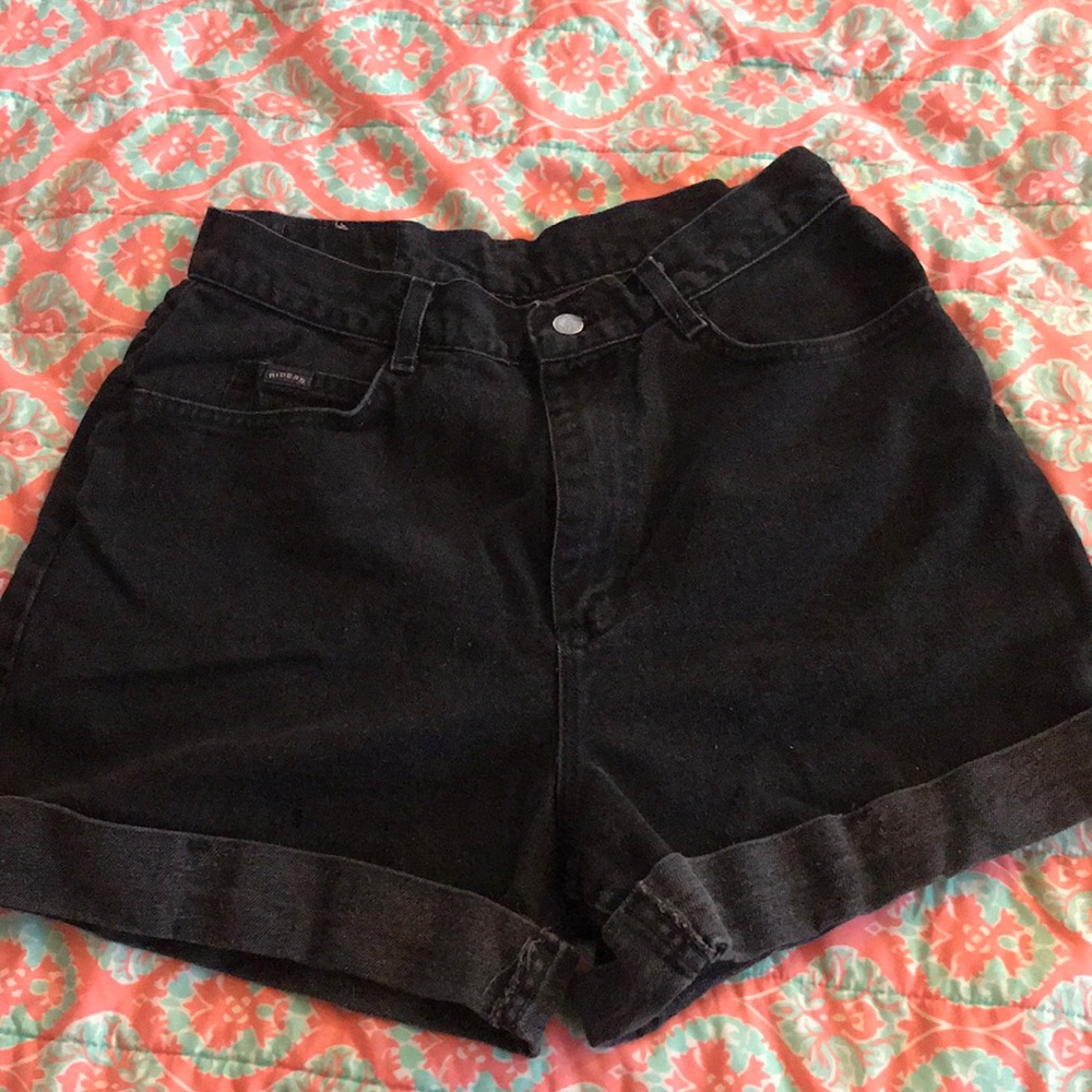 Black high waisted